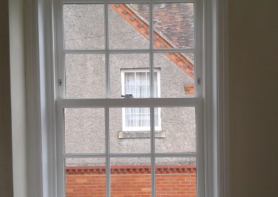 timber sash window