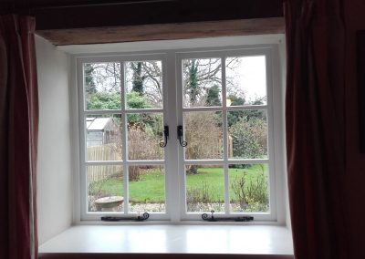 cottage window inside